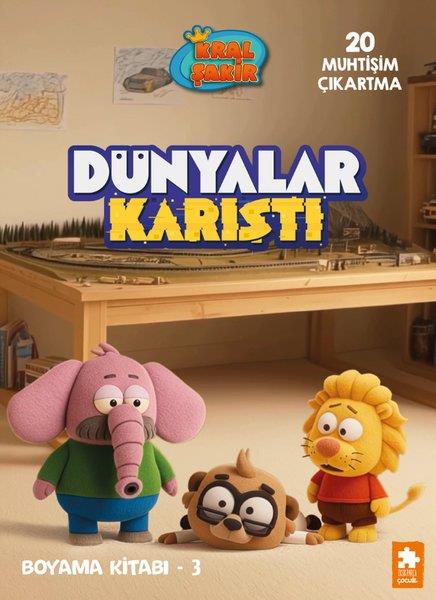 Dünyalar Karıştı Boyama Kitabı 3