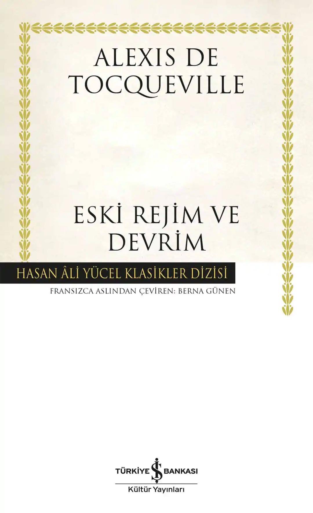 Eski Rejim ve Devrim
