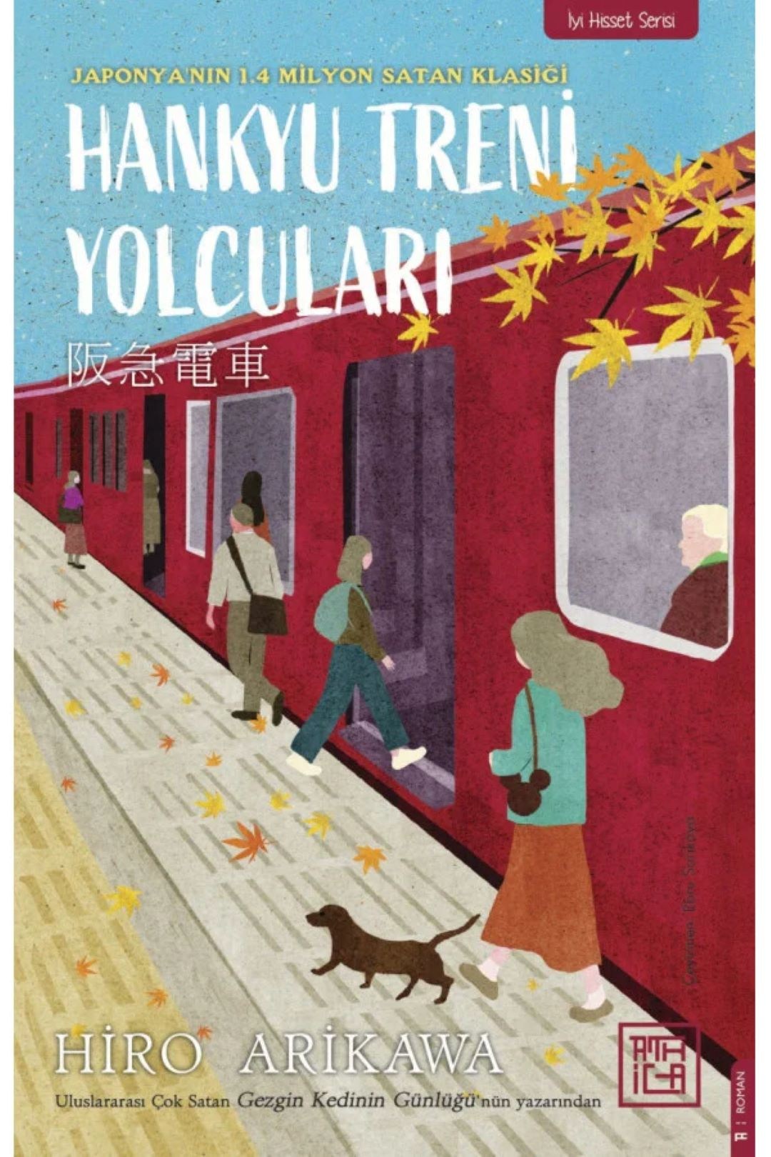 Hankyu Treni Yolcuları