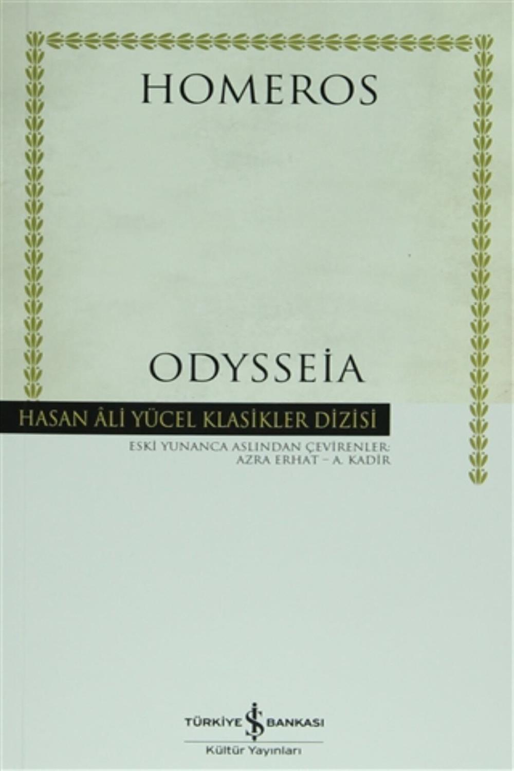Homeros Odysseia Karton Kapak