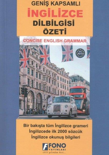 İngilizce Dilbilgisi Özeti
