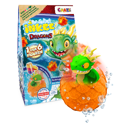 Inkee Surprise Bath Bomb Dragons 50873De