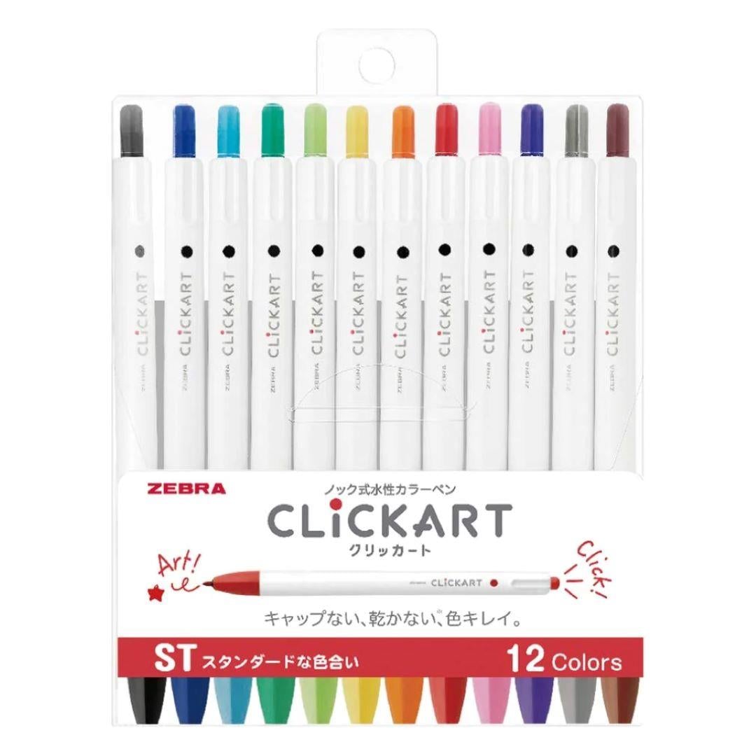 Kalem Clickart Market Pen St 12'li Set Klasik