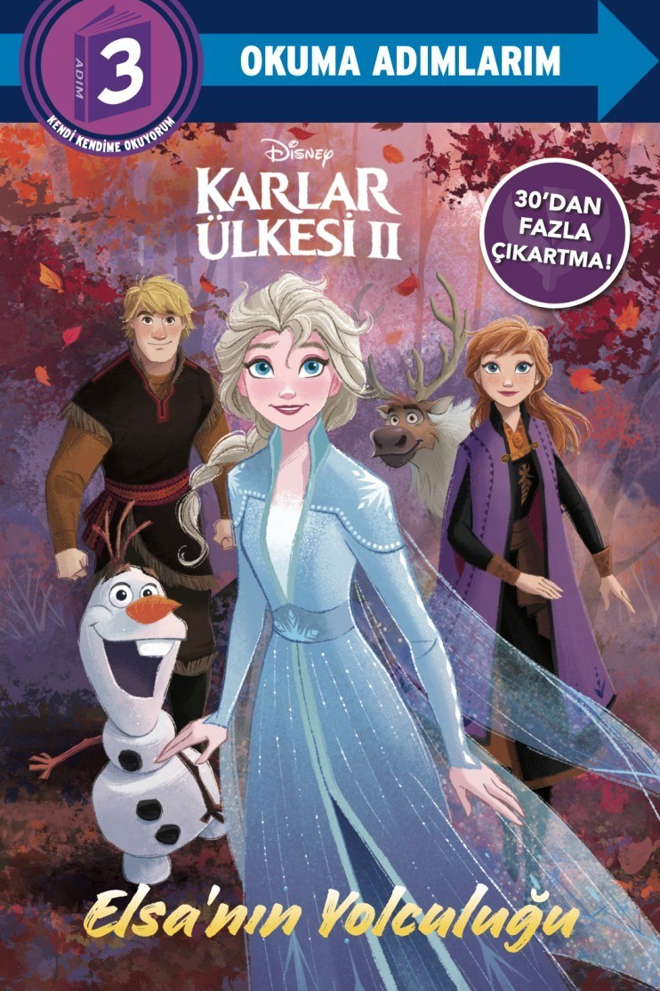 Karlar Ülkesi - Elsa'nın Yolculuğu -Okuma Adımlarım 3