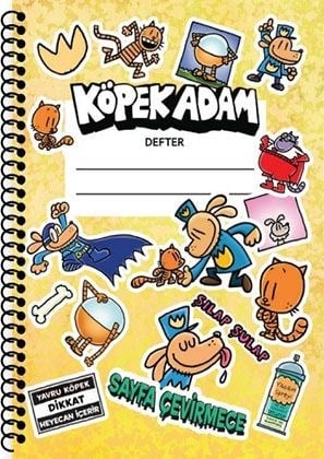 Köpek Adam 1 Kareli Defter 