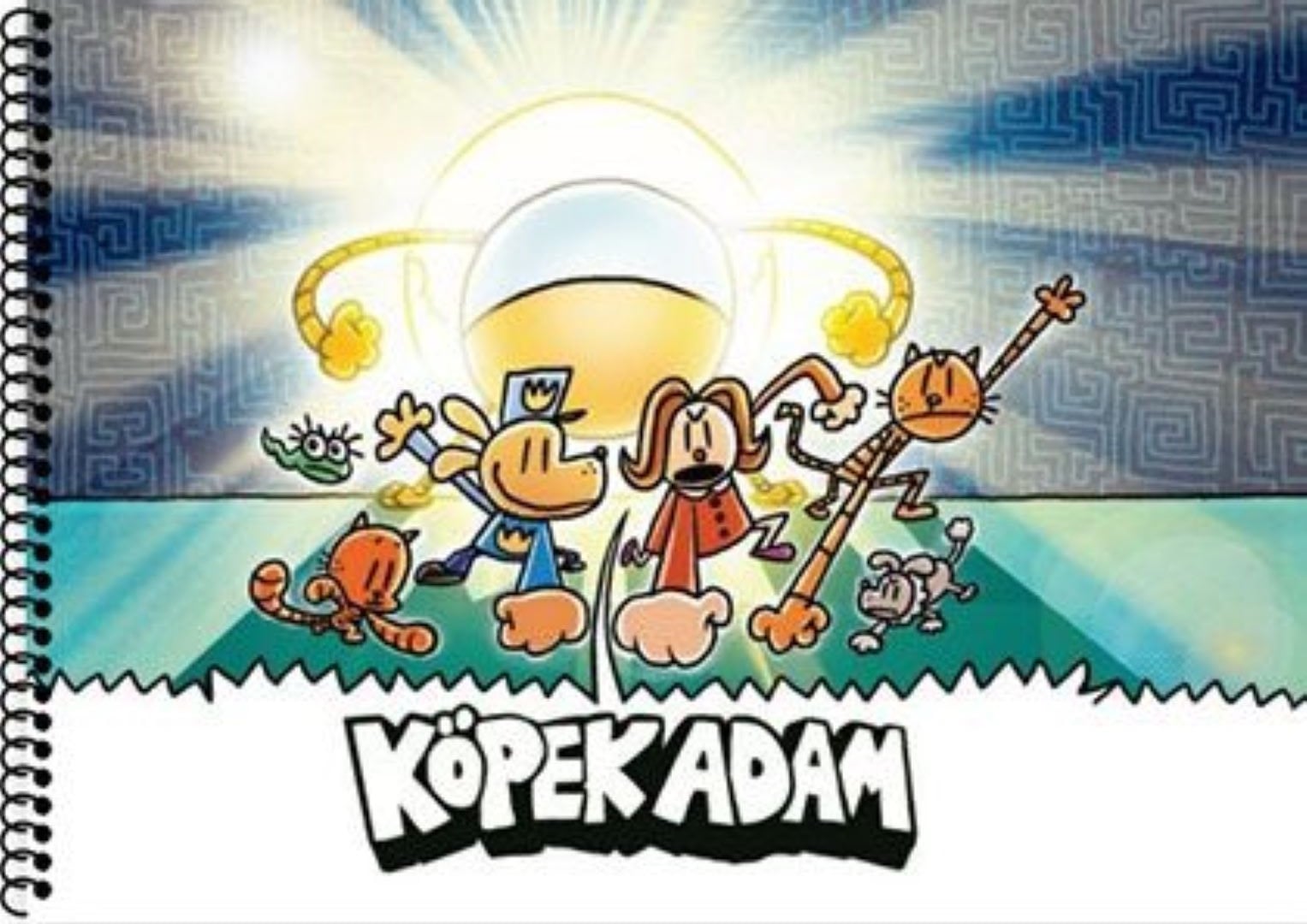 Köpek Adam Resim Defteri Çocuk 1