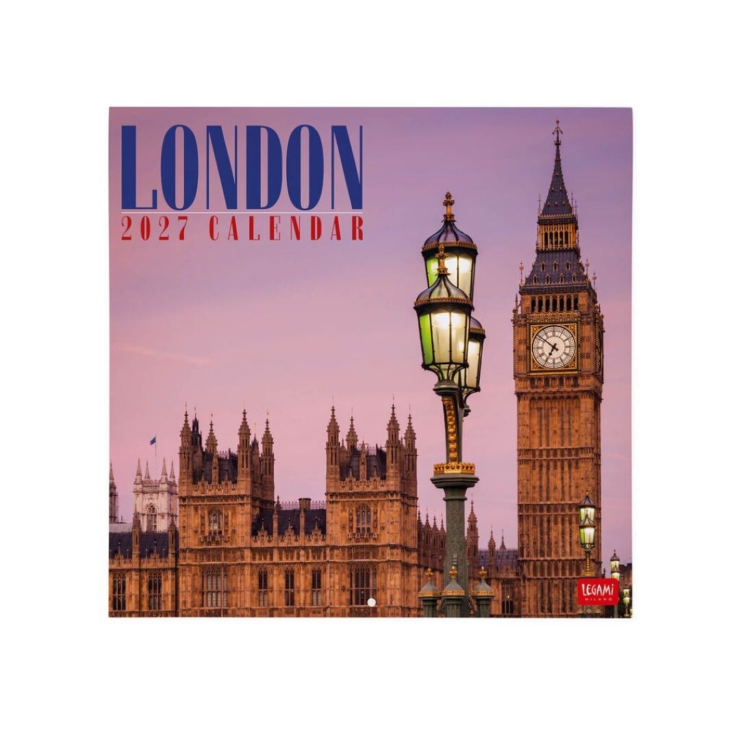 Legami Duvar Takvimi 2027 Londra 2027 30x29