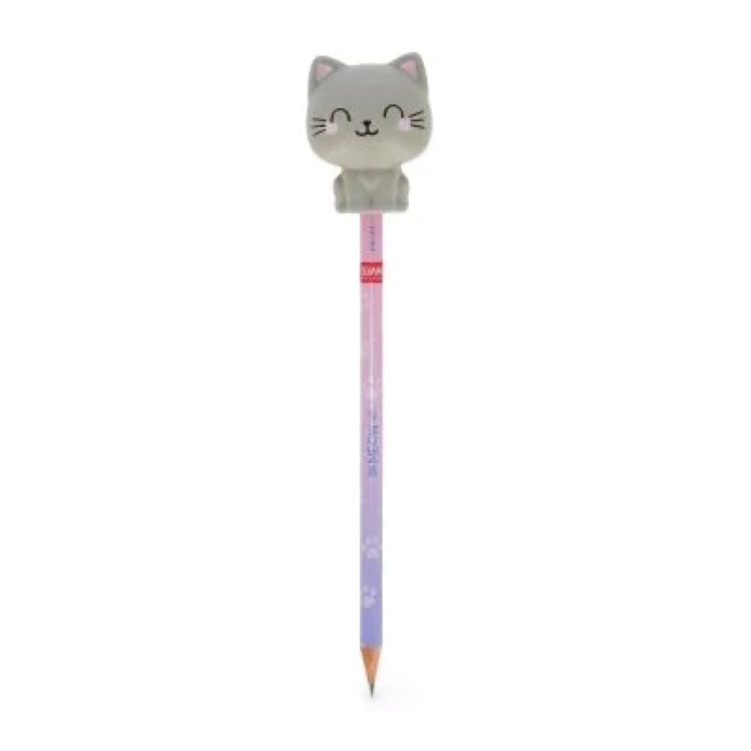 Legami Squeezies  Squishy Figürlü Kurşun Kalem Kedicik