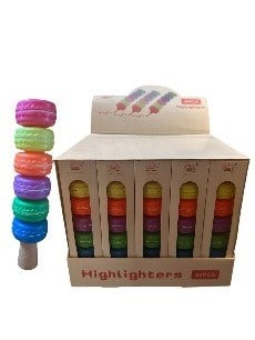 Makaron Şekilli Fosforlu Kalem Pk.20 Rainbow