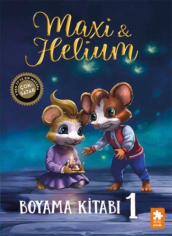 Maxi & Helium – Boyama Kitabı 1