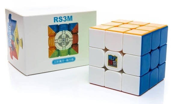 Moyu Super Rs3m 3X3 Manyetik Küp
