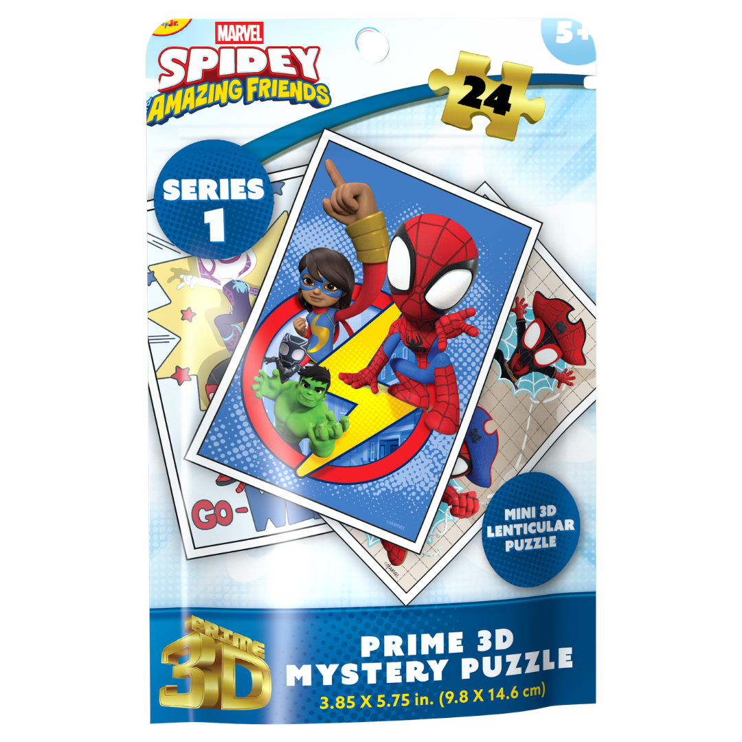Mrvl Spidey Amazing Friends Series 1 Prime 3D Mystery Puzzle