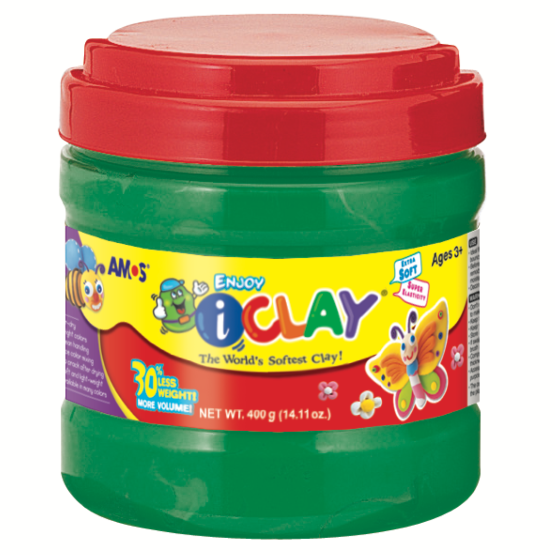 Proje Hamuru I Clay Yeşil 400 Gr Kavanoz