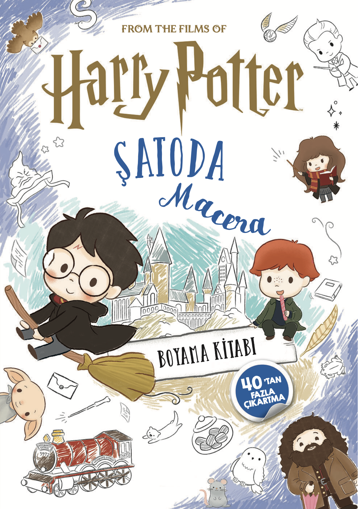 Şatoda Macera Boyama Kitabı