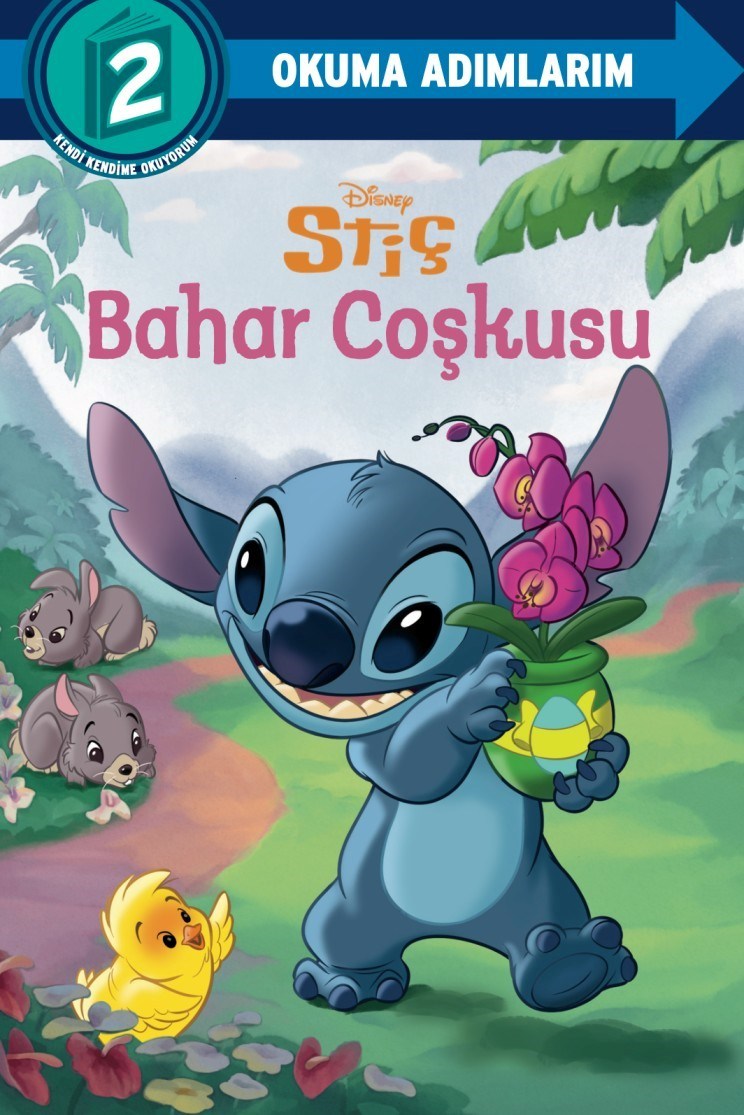 Stiç - Bahar Coşkusu - Disney Okuma Adımlarım 2.Adım