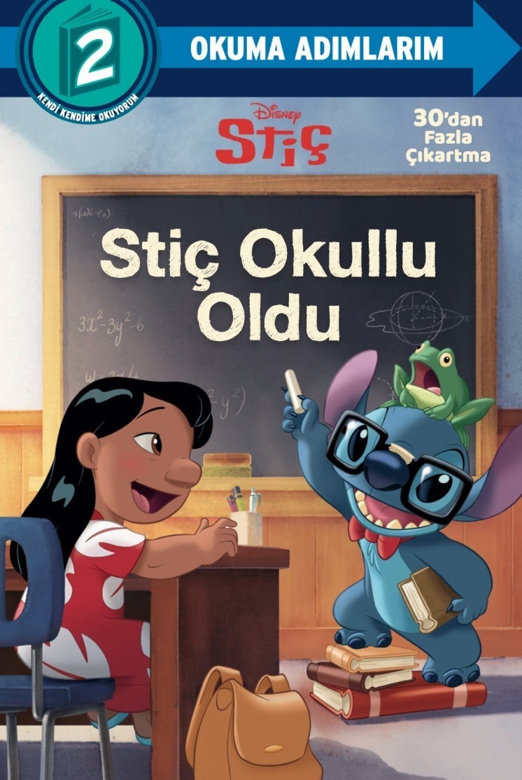 Stiç - Stiç Okullu Oldu - Disney Okuma Adımlarım 2. Adım