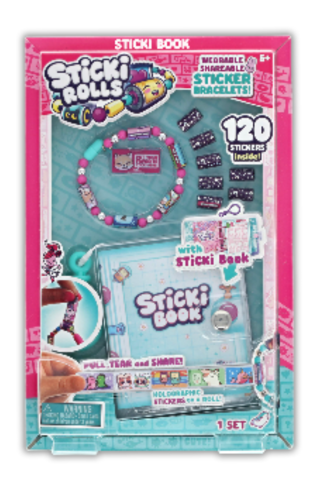 Sticki Rolls Sticki Book Pack