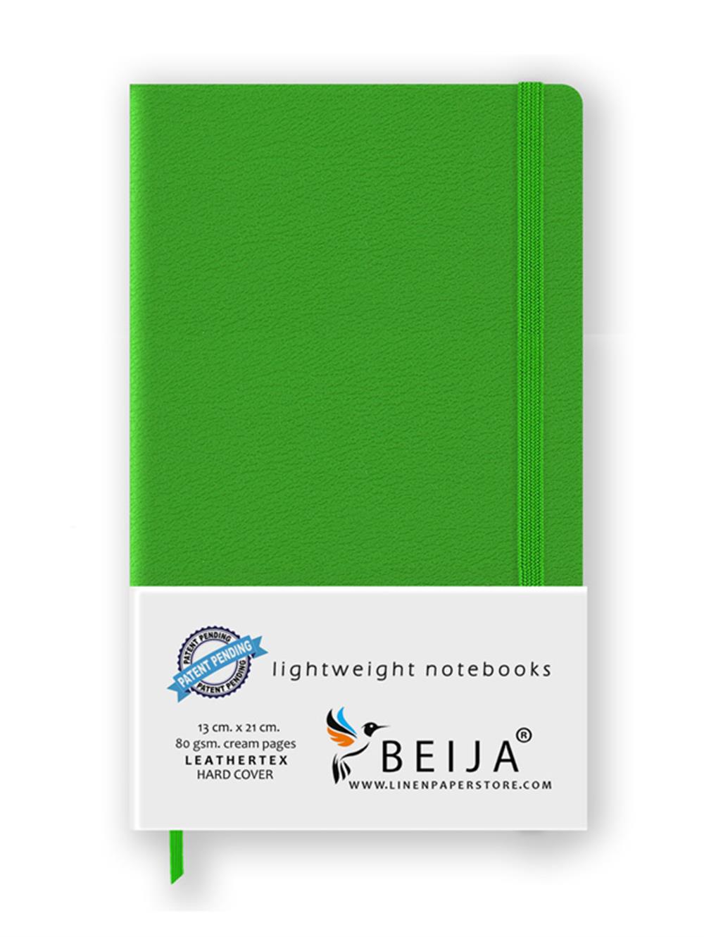 Terzi Dikiş Yumuşak Kapak Defter Deri Açık Yeşil 13X21