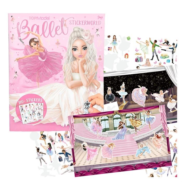 Topmodel Ballet Çıkartmalı Kitabı 413610