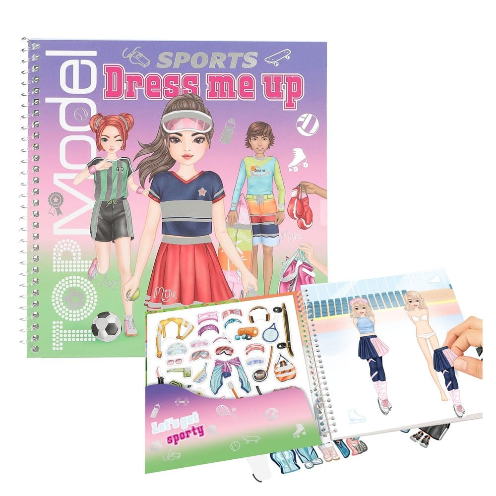 Topmodel Spor Çıkartma Kitabı