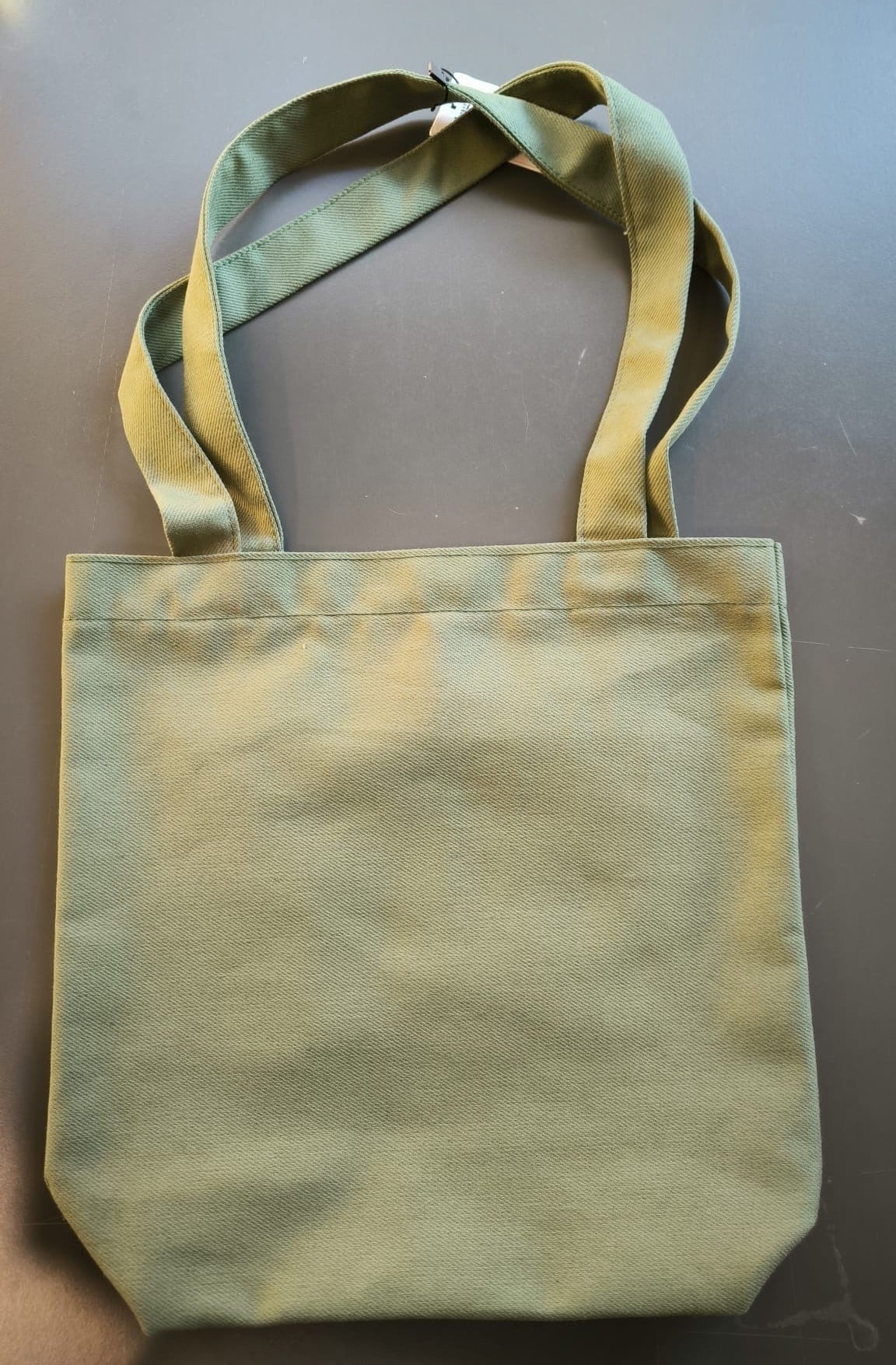 Yeşil 2 Cepli Gabardin Çanta