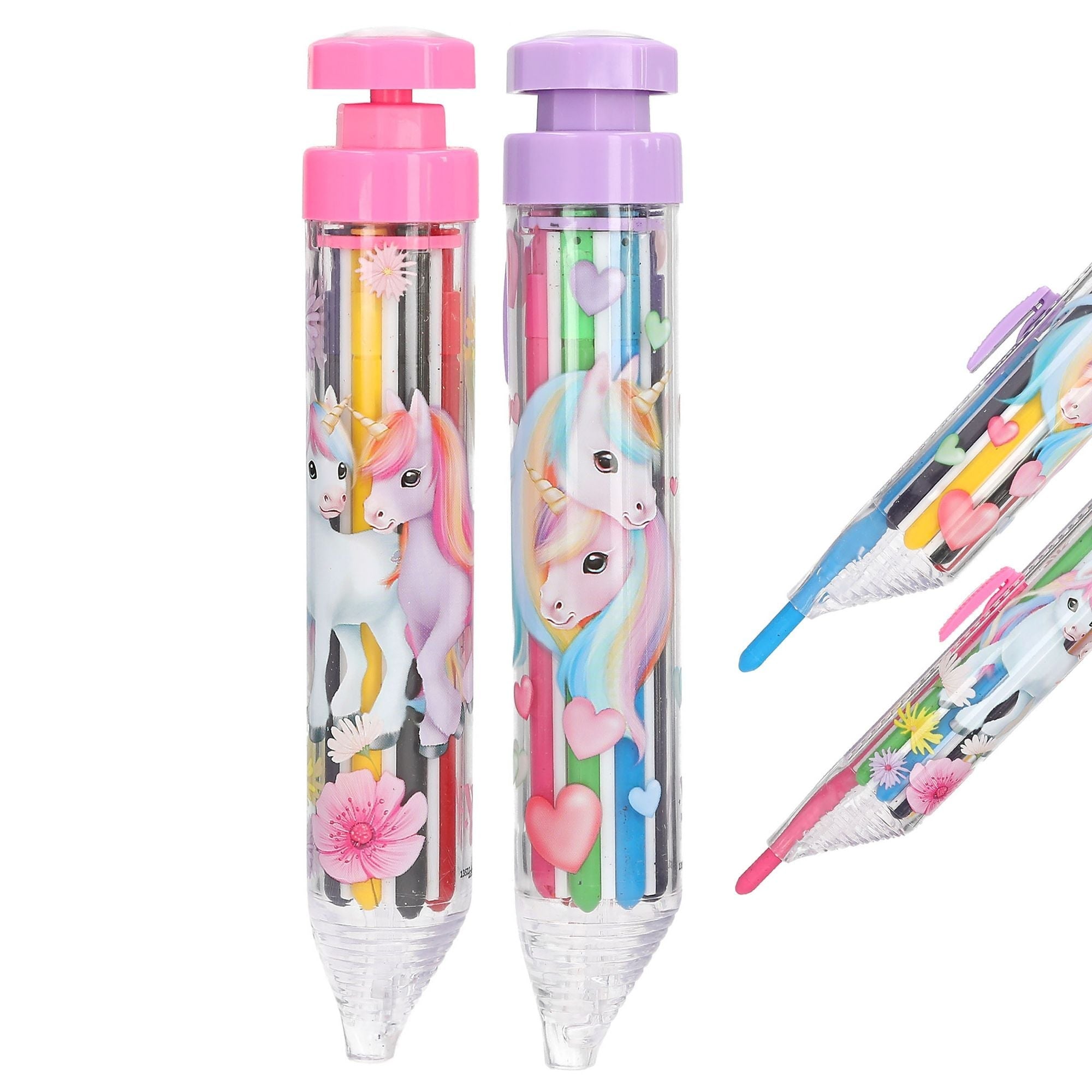 Ylvi 8 Renkli Çevirmeli Boya Kalemi 