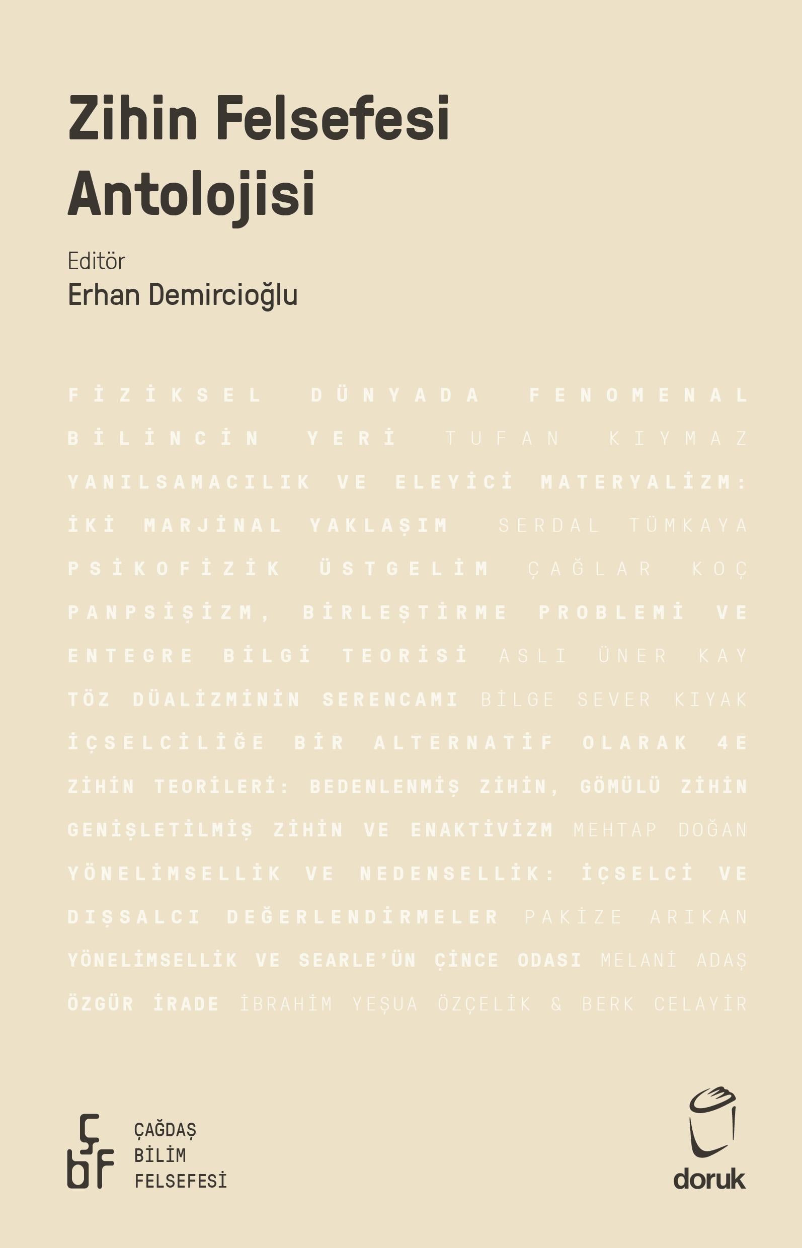 Zihin Felsefesi Antolojisi