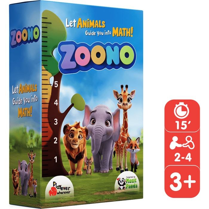 Zoono - Sayıları ve Saymayı Öğreten Kart Oyunu