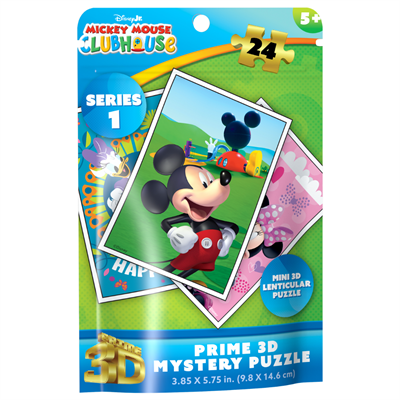 Jr Mickey Mouse Clubhouse Series 1 Prime 3D Mystery