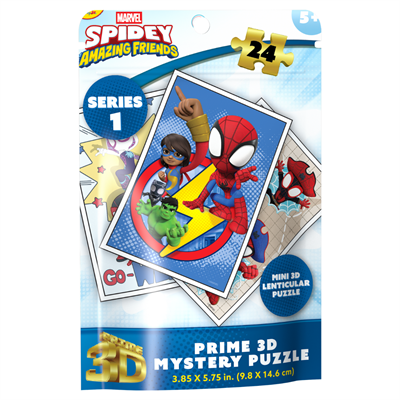 Mrvl Spidey Amazing Friends Series 1 Prime 3D Mystery Puzzle