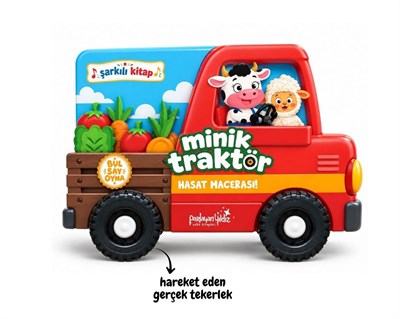 Tekerlekli Kitap Minik Traktör