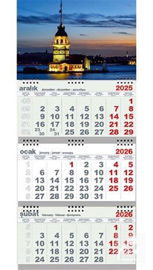 2026 Gemici Takvim - Kız Kulesi