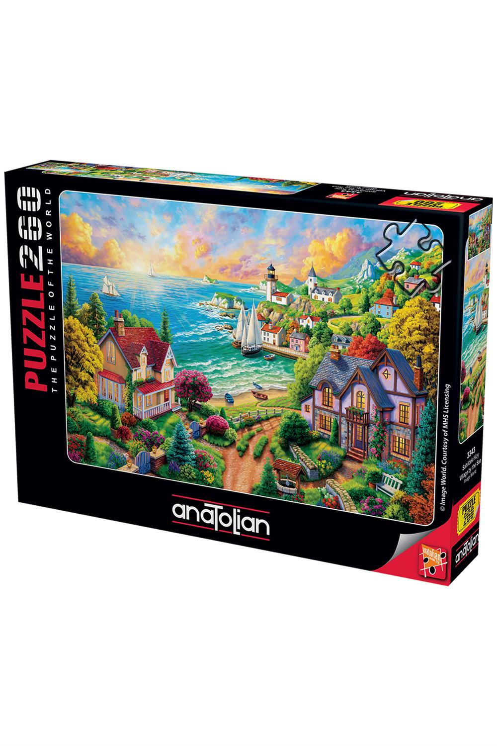 260 Parçalık Puzzle / Sahildeki Köy