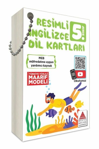 5.Sınıf Resimli İngilizce Dil Kartları