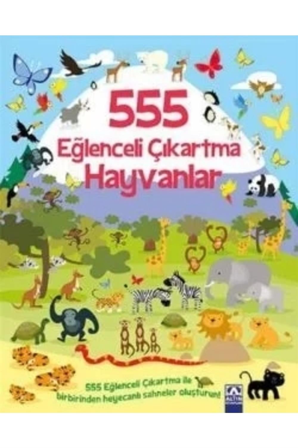 555 Eğlenceli Çıkartma Hayvanlar