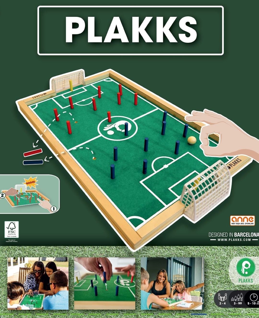 Ahşap Futbol Oyunu