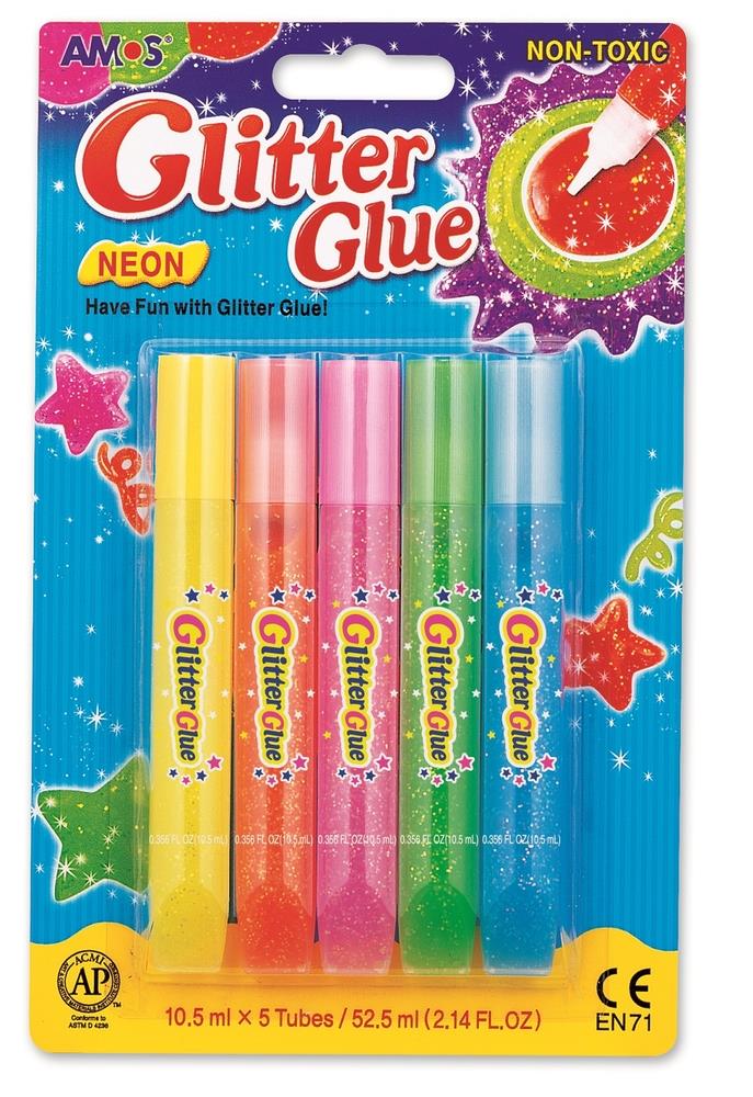 Amos Glitter Glue-Neon/Gne10b5