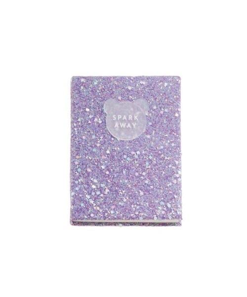 B2f Parlak Defter Lila Noktalı