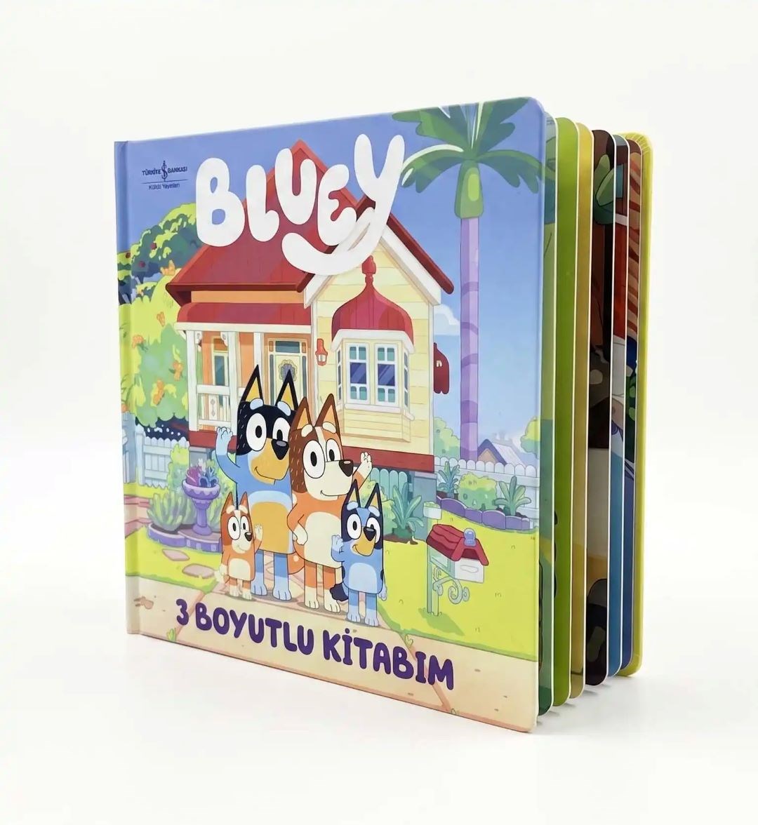 Bluey - 3 Boyutlu Kitabım - (Ciltli)