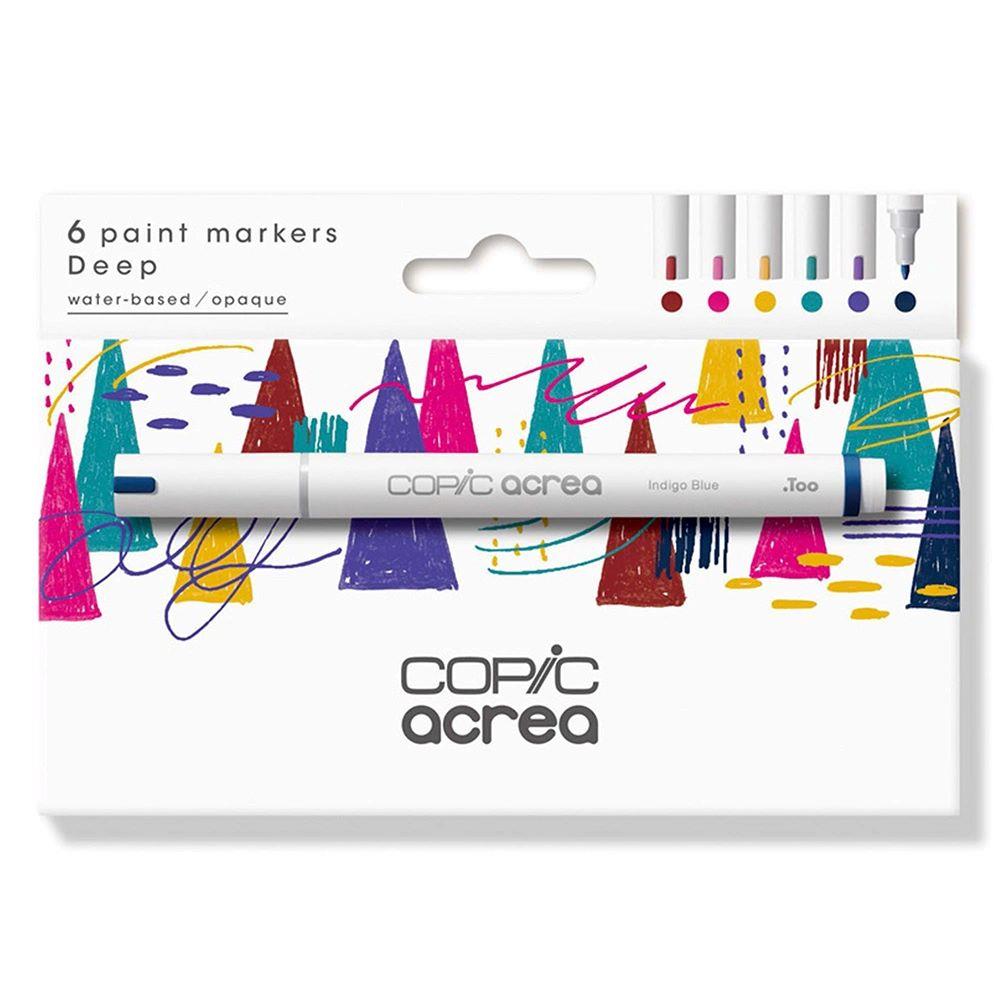 Boya Kalemi 6'lı Set Derin/Deep