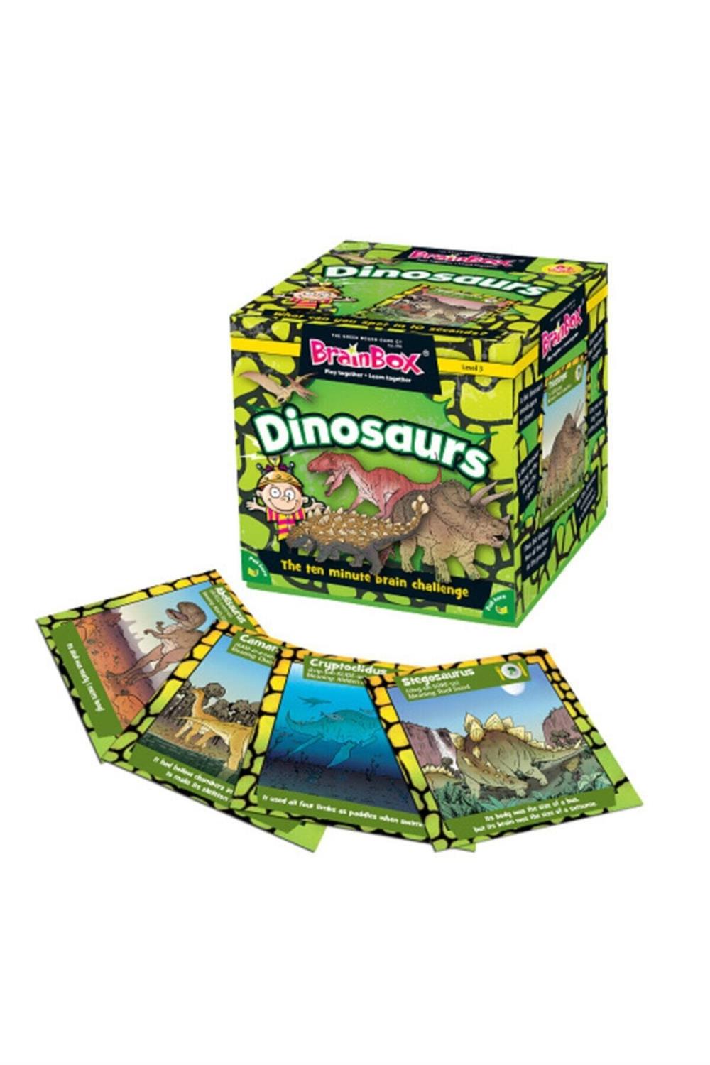 BrainBox Dinozorlar (Dinosaurs) - İNGİLİZCE Eğitici Oyun Kartları