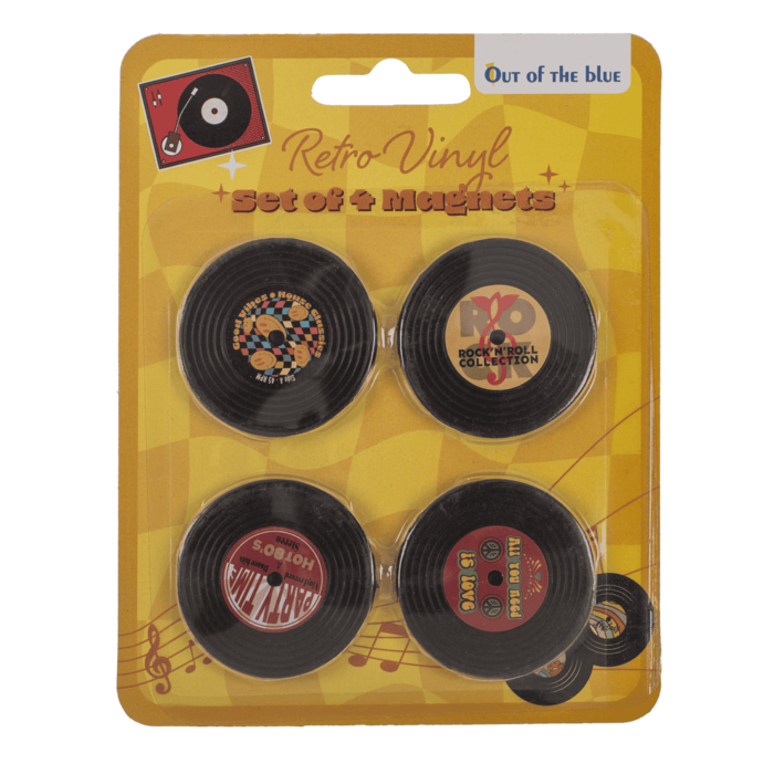 Buzdolabı Magnet Plak (4'Lü Paket) 