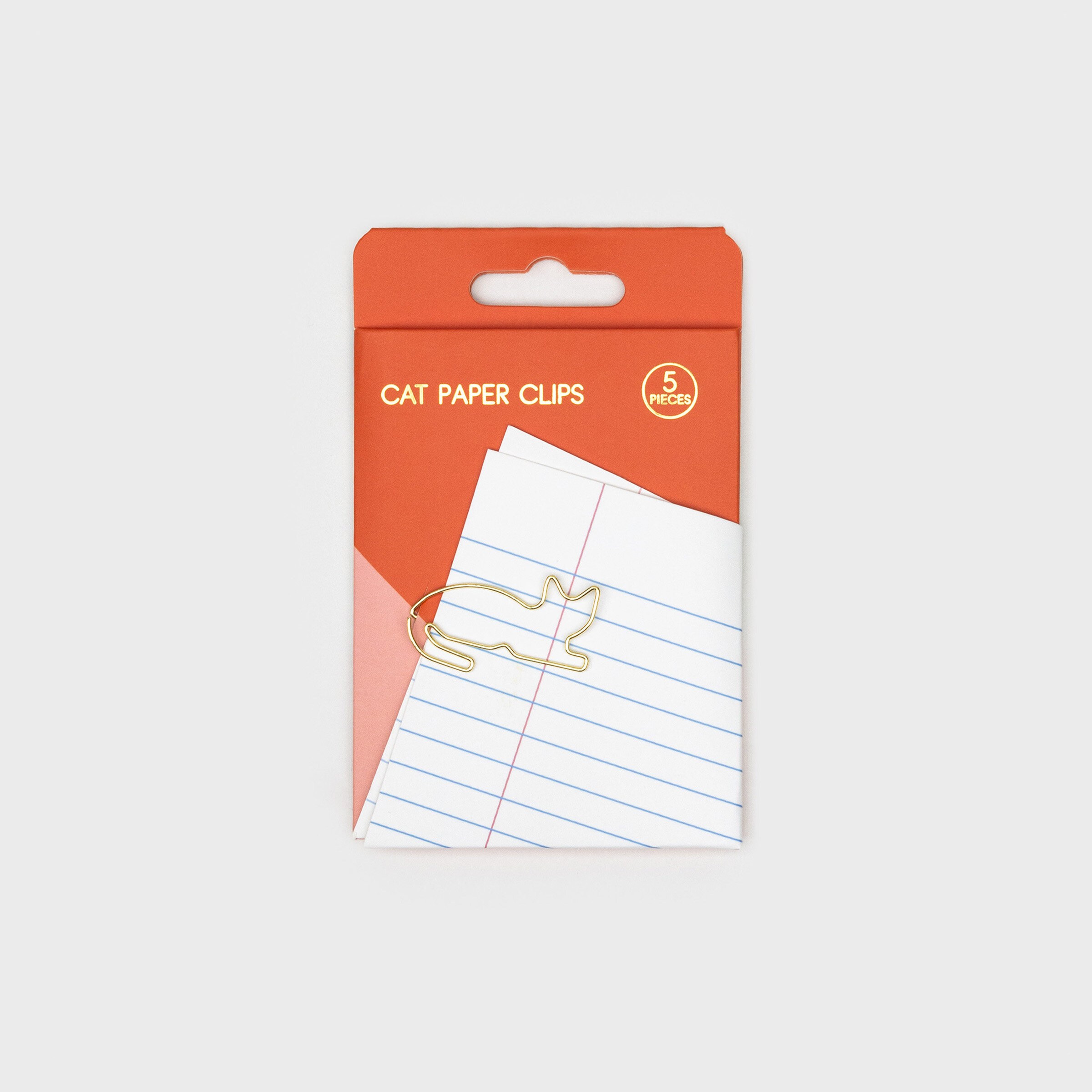 Cat Paper Clıps Set Of 5 Kedi Ataç 5 Li Set