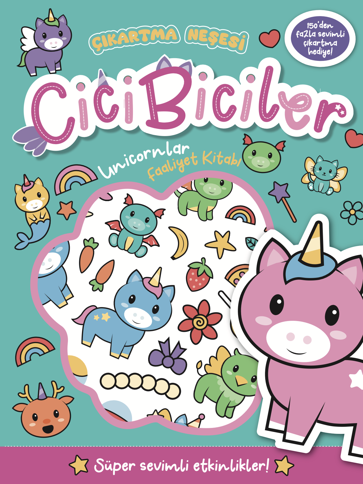Cicibiciler Unicornlar Faaliyet Kitabı