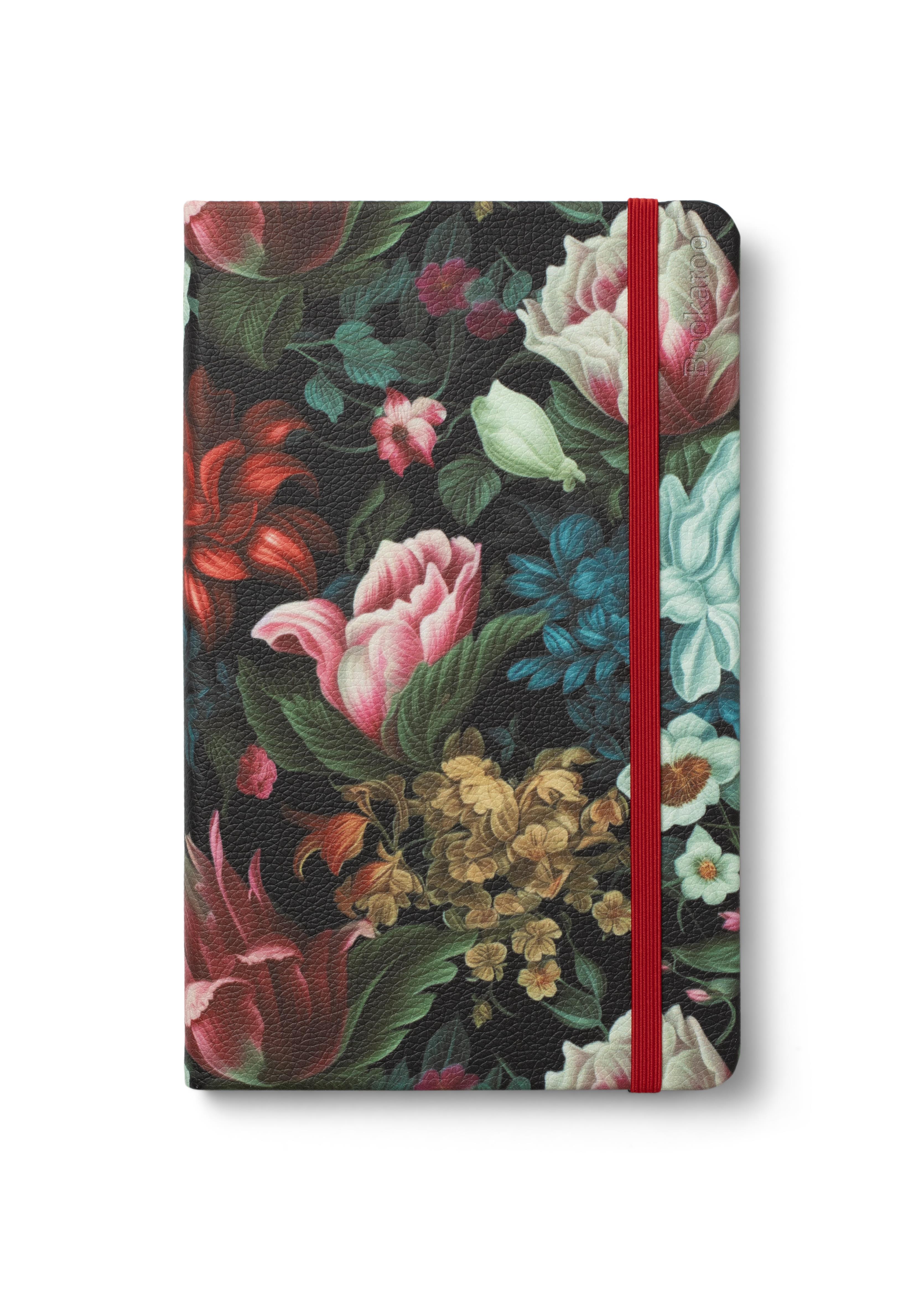 Defter Bookaroo Dark Floral A5 Defter