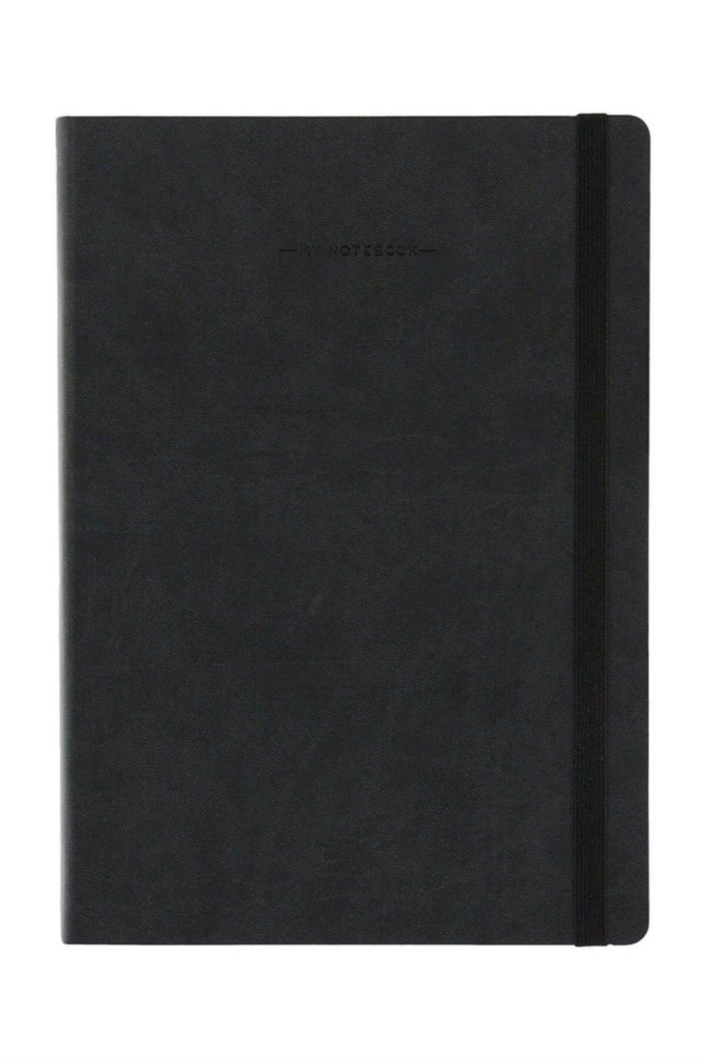 Defter Lg My Notebook Large Çizgisiz Siyah  /