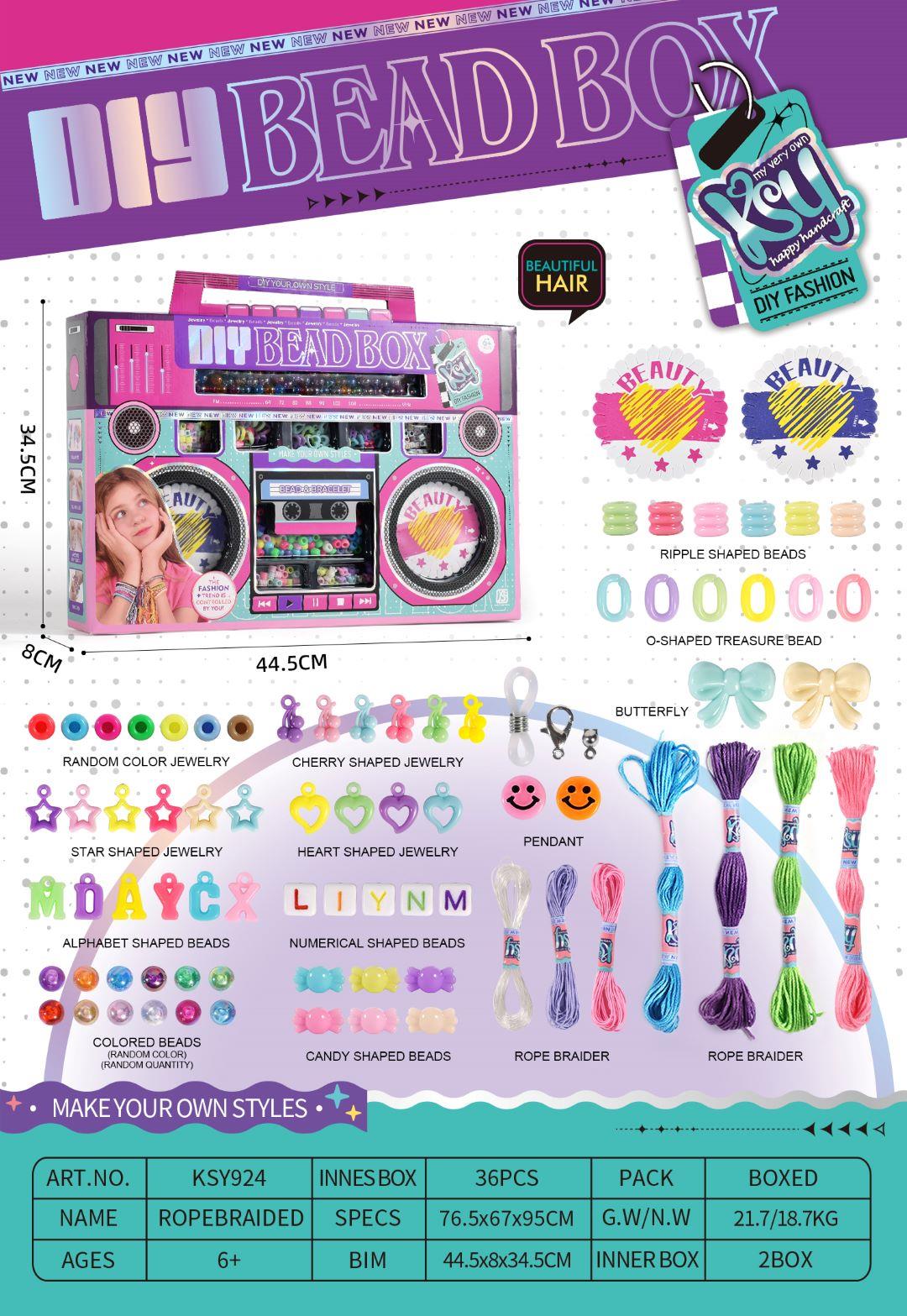 Dıy Radio Bracelet Beaded Case Set /Ksy924