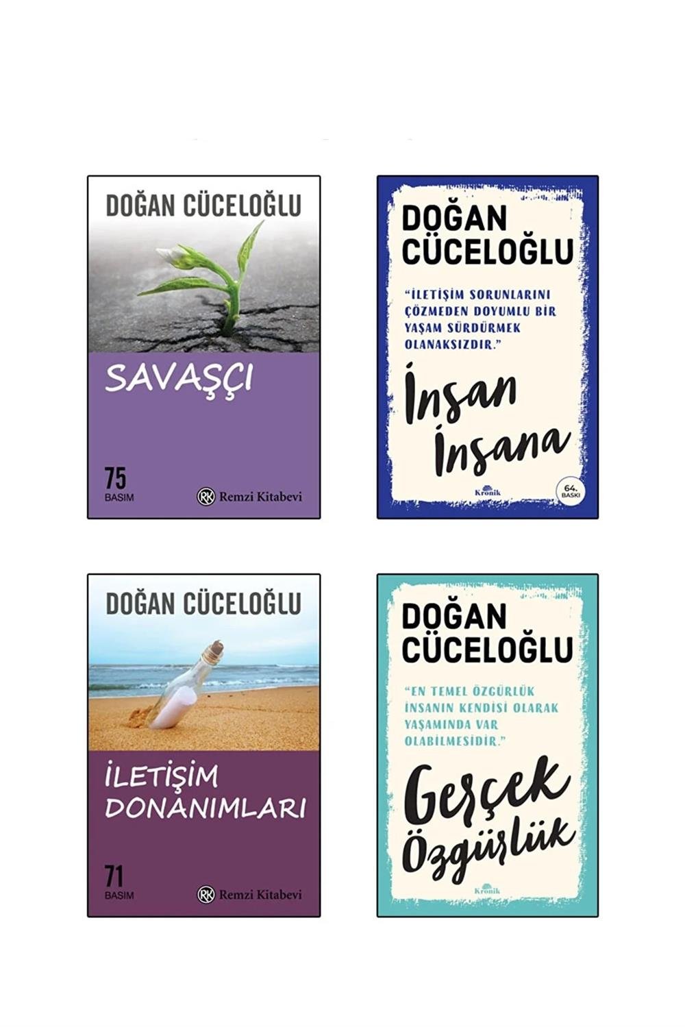 Doğan Cüceloğlu Kitapları Set 1 (4 Kitap)