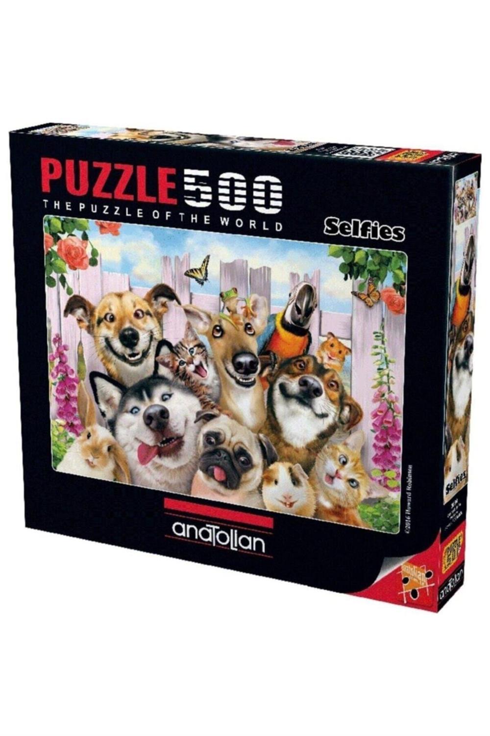 Dostlarla Selfie / 500 Parçalık Puzzle, Kod:3584