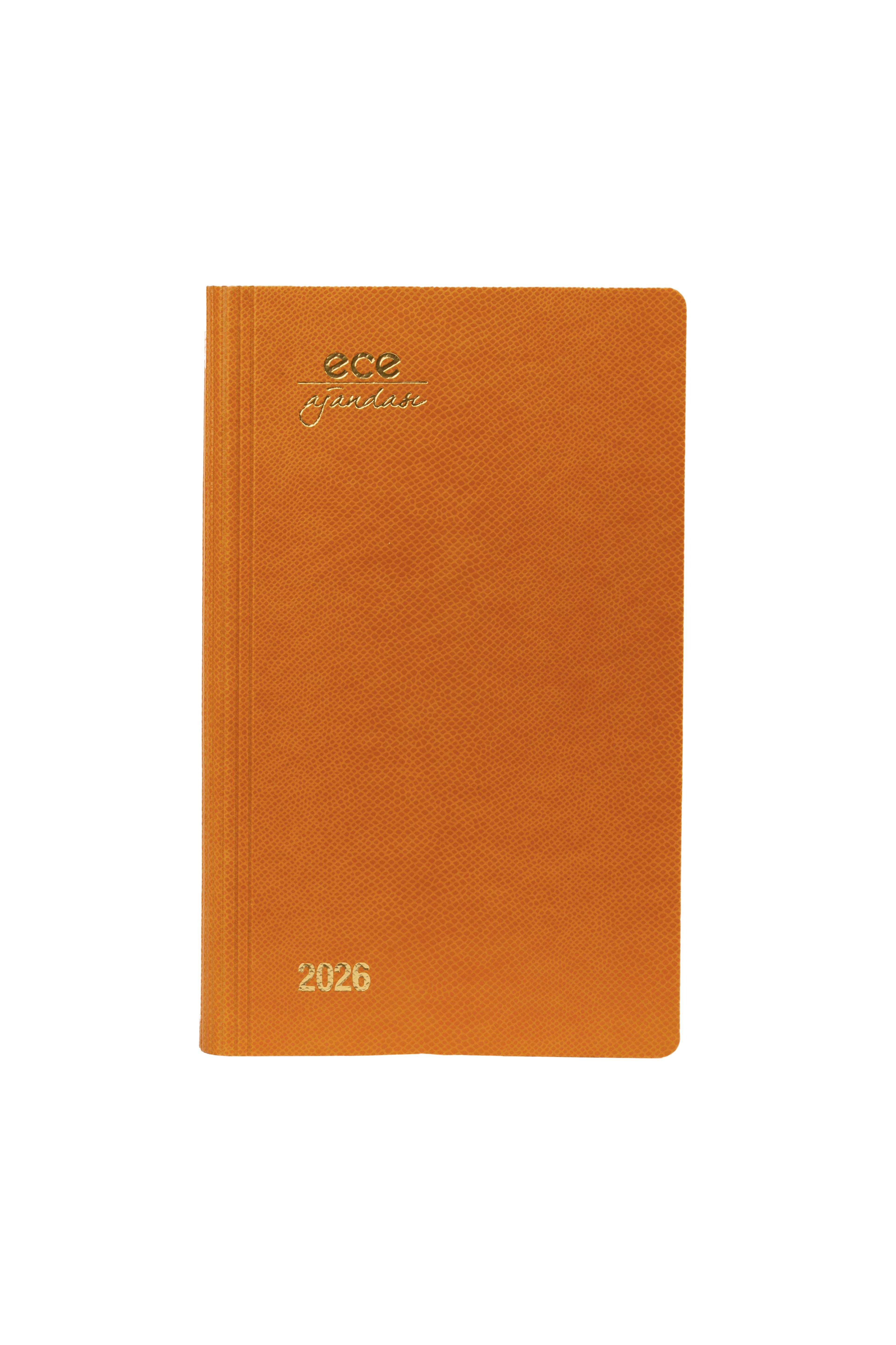 Ece-Akçay Safran Çizgili Günlük 12x18 2026